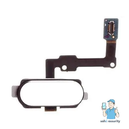 Fingerprint Sensor with Flex Cable for Samsung Galaxy J7 Prime White thumbnail